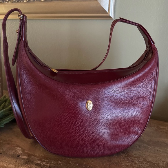 Cartier Handbags - 🚨SOLD!! 🚨CARTIER Must de Cartier Hobo with Dustbag- Shoulder/Crossbody EUC